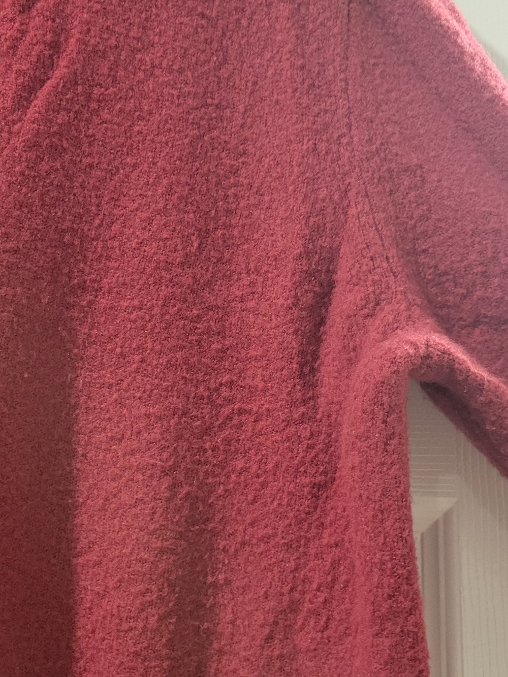J.Crew Red Collared Pullover Sweater - Picture 4 of 5
